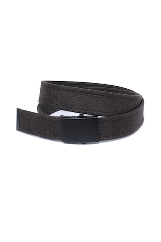 Siyah Tokalı Kolon Kemeri 4cm Unisex Kahverengi