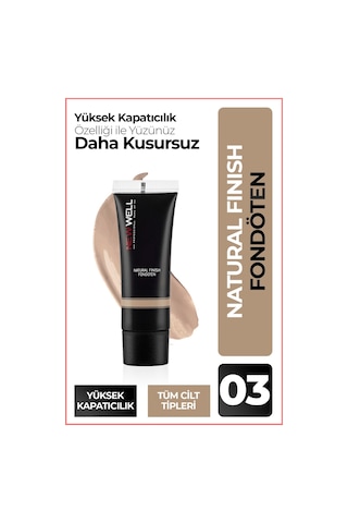 New Well Naturel Finish Fondöten 03