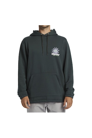 Billabong Compass Erkek Kapüşonlu Sweatshirt Yeşil Yeşil
