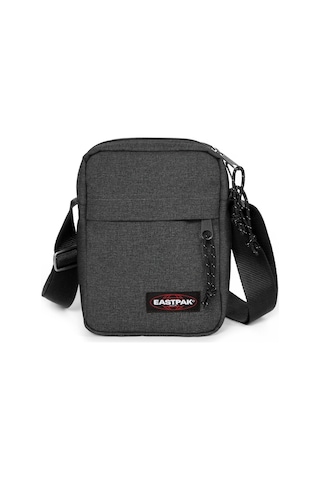 Eastpak Ek045 The One Omuz Çantası (Black Denim) Gri Melanj