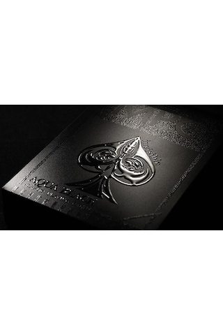 Mpc Aqua Black Invisible Premium Oyun Kağıdı İskambil Kartları Destesi
