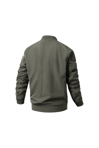 Beyzbol Ceketi, İlkbahar Ve Sonbahar İçin Erkek Günlük Ceketi Haki