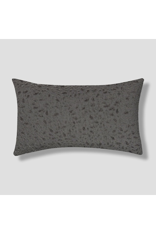 Sezyon Yuna Desenli 30x50 Zeytin Grisi Kırlent Kılıfı Zeytin Gri