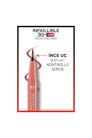 L'Oréal Paris Infaillible 36H Grip Micro Fine Eyeliner 03 Ancient Rose