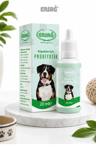 Ersağ Köpekler İçin Probiyotik Destek 20 ML