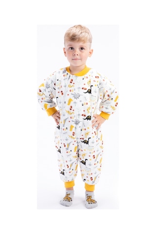 Dino Figürlü Kız Erkek Çocuk Uyku Tulumu 001