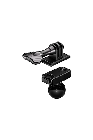 Quıckdock Qdx5-bd Manyetik Ve Kilitli Aksiyon Kamera Montaj Adaptörü Standart Bağlantılı 25mm Toplu Mafsal Uyumlu Değiştirilebilir Aksiyon Kamera Bağlantılı Siyah