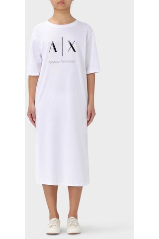 Armani Exchange Bayan Elbise 3dya79 Yj3rz 1000 Beyaz