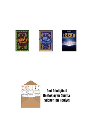 Dahi İkizlerin Serüvenleri - Katmandu'nun Kobra Kralı + Dahi İkizlerin Serüvenleri - Babilli Mavi Cin + Sahte Dokuz + Okuma Sticker'ları