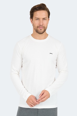 Slazenger Odın I Erkek Beyaz Tişört Beyaz
