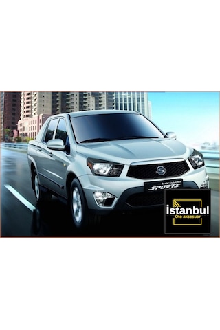 Ssangyong Korando Sport Krom Cam Rüzgarlık Takımı