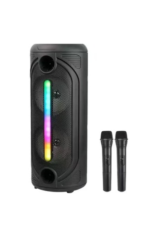 Çeşithane Büyük Boy Bluetooth Hoparlör Mikrofonlu Usb Tf Aux Taşınabilir