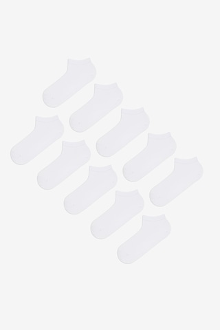 Penti Erkek Basic Beyaz 10lu Patık Çok Renkli