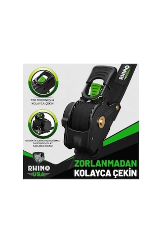 Otomatik Gergi Kayışı 2,5 Cm X 3 M 4'lü Set