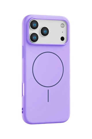 Apple iPhone 17 Pro Max İçin Uyumlu Soft Renkli Magsafe Özellikli Premium Kapak