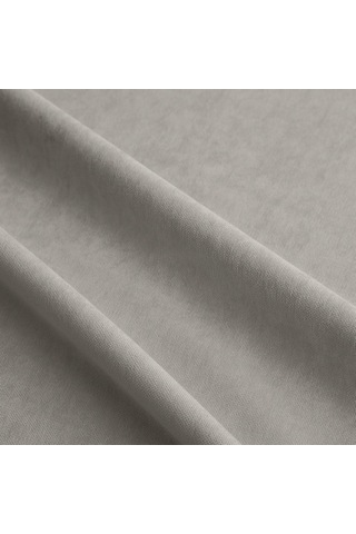 Fabric Design Kadife Dokulu Modern Açık Gri Runner, 40 X 140 Cm Diğer