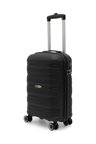 Artemis Pp Polipropilen&kırılmaz Kabin Boy Valiz 55 Cm Siyah