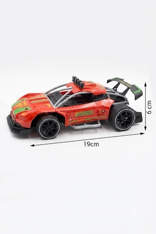 Super Speed Racing 1:20 Ölçekli Şarjlı Uzaktan Kumandalı Araba - 4 Kanallı Yarış Arabası Kırmızı