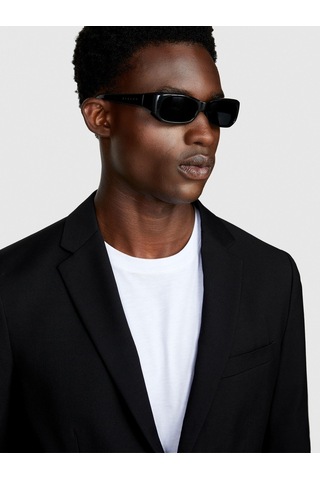 Sisley Poliviskoz Slim Fit Ceket Erkek Siyah Ceket - 323a2kı352y89