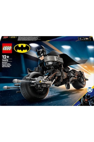 LEGO® 76273 DC Batman™ Yapım Figürü ve Bat-Pod Motosiklet 713 Parça