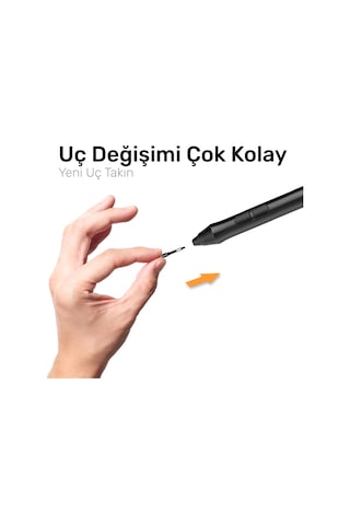 Veikk Vk640, Vk1060, Vk1060pro, Vk1200 Grafik Tablet Kalemi Için 10 Adet Uç-nipp05