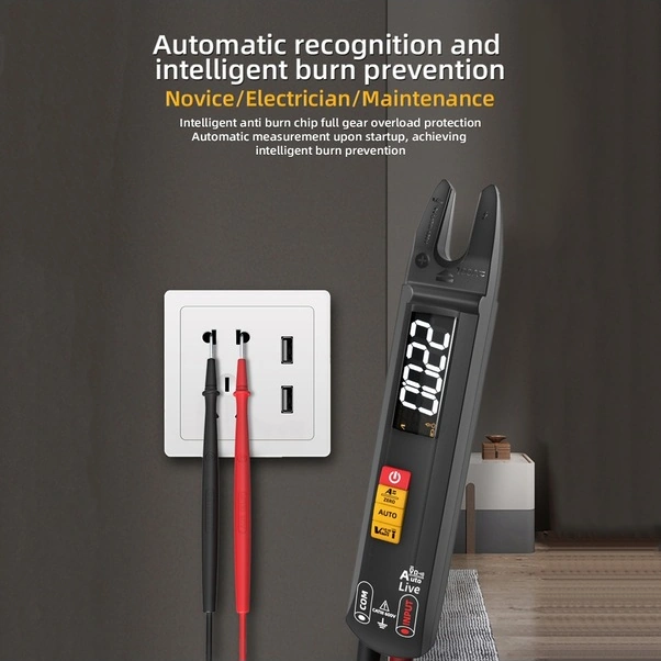 Fortunelane Bsıde-u0 3 Lü Akım Ölçer: Elektrik Kalemi, Akım Pens & Multimetre