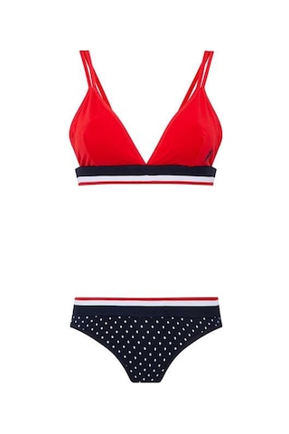 U.S. Polo Assn. U.s Polo Assn. 66253 Kadın Büstiyer Slip Takım-kırmızı Kırmızı