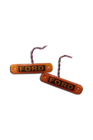 Ahmet Otomotiv Marka Yazılı Parmak Led Ford Sarı 12v-24v