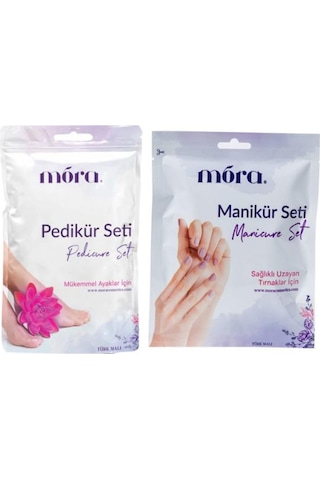 Mora Pedikür ve Manikür Seti 2'li Avantaj Paket