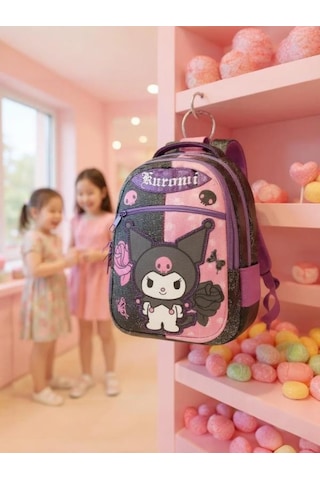 Kuromi Okul Çantası 3204 15 Çok Renkli