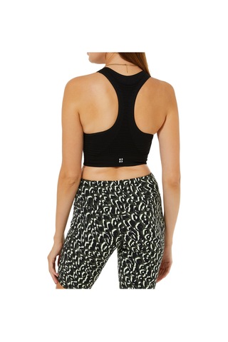 Sweaty Betty Süper Destekli Kadın Spor Sütyeni Siyah
