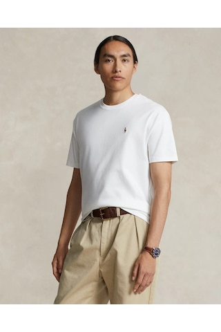 Polo Ralph Lauren Erkek T-shırt 710740727002 710740727002 Beyaz Beyaz