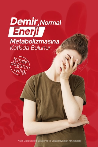 Dr. Henri Ferrocel Demir Bisglisinat Vitamin D3 ve Vitamin C 30 Kapsül
