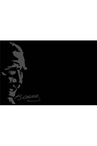 Atatürk Yapışkanlı Pano- 40X60 Cm.