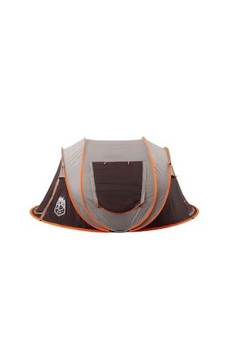 4-5 Kişilik Otomatik Havada Açılır Kamp Çadırı 260x190x115 Cm Kahverengi