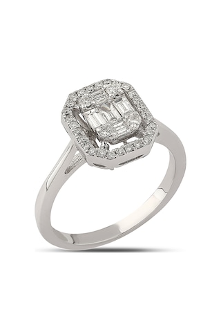 0,46 Ct Baget Pırlanta (465112538)