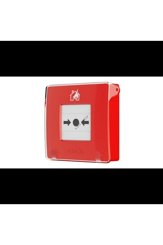 Ajax, Manual Call Point, Kablosuz, Kırbas Butonu Nc, Kırmızı