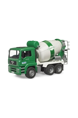 Bruder Man Tga Beton Mikser Yeşil BR02739 Lisanslı Ürün