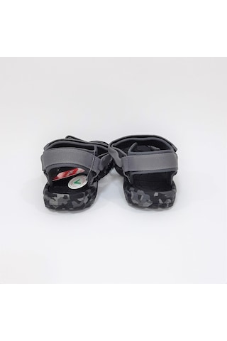 Jump 30066 Gri Cırtlı Rahat Erkek Çocuk Sandalet 001