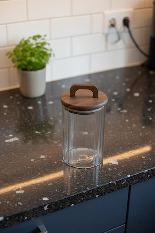 Mien Akasya Kapaklı Baharat Bakliyat Kavanoz 950 Ml Diğer