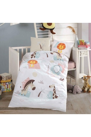 Clasy Bebek Nevresim Takımı Sweet Zuu Bej