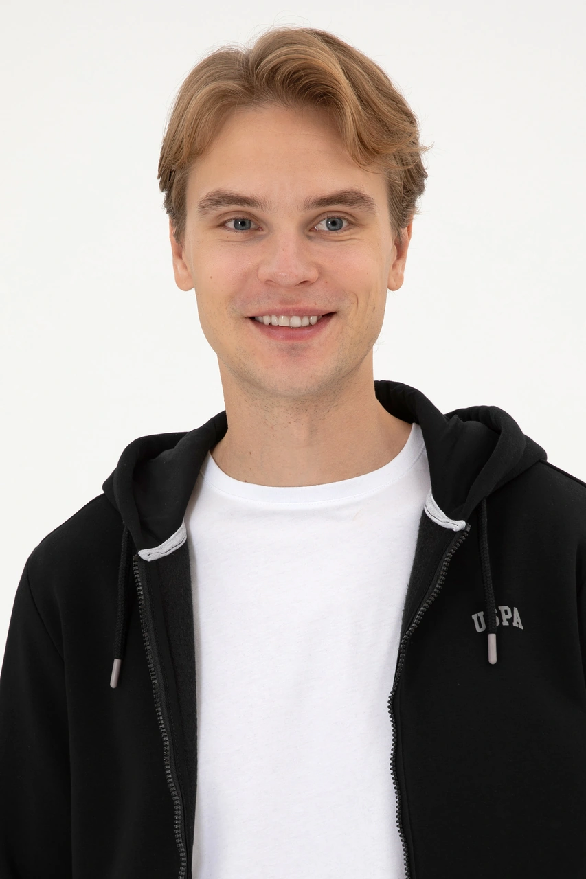 U.s. Polo Assn. Erkek Siyah Hırka Örme 50313755-vr046 Siyah