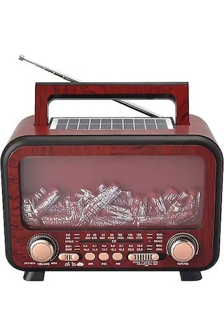 Everton Rt-754 Bluetooth Fm-usb-tf-aux Şarjlı Nostaljik Radyo 22030876