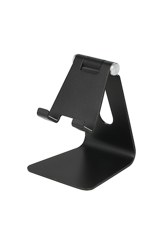 Kosona Alüminyum Z4 Telefon Ve Tablet Tutucu: 270 Dönebilen, Çekilebilir, Ev Ve Masaüstü Kullanıma Uygun Siyah Dayanıklı Tutucu Siyah