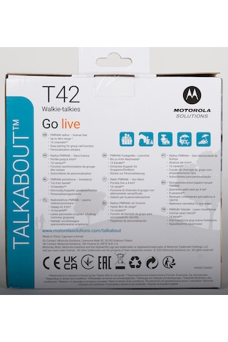 Motorolat42 Gummy Lisanssız Pmr Telsiz