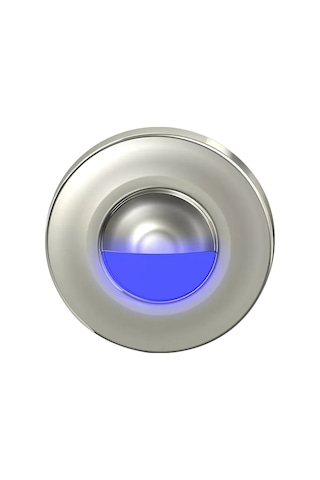 Krom Merdiven Lambası Mavi 12v