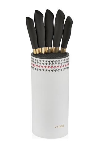 Neva N3293 Berry Silindir 6 Lı Bıçak Seti-Kazayağı