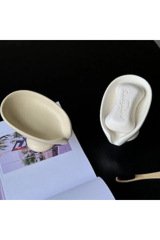 Youmex Beyaz Sabun Kutusu - Tekli Paketli Sabun Tutucu Diğer