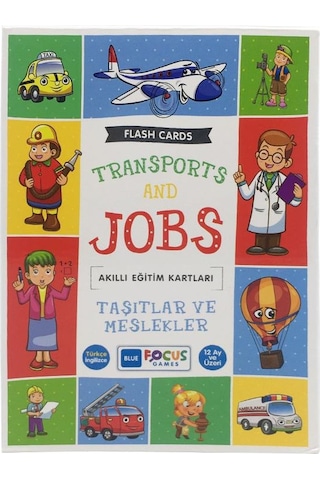0-24 Ay Bebeğimin İlk Kartları Taşıtlar Ve Meslekler Focus Games