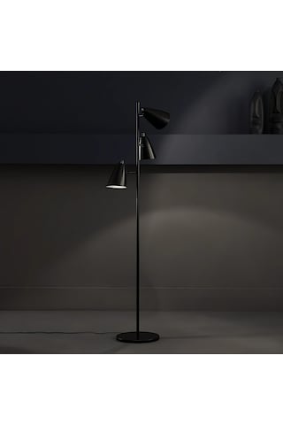 Luxor 3 Oynar Başlıklı Siyah Lambader Siyah